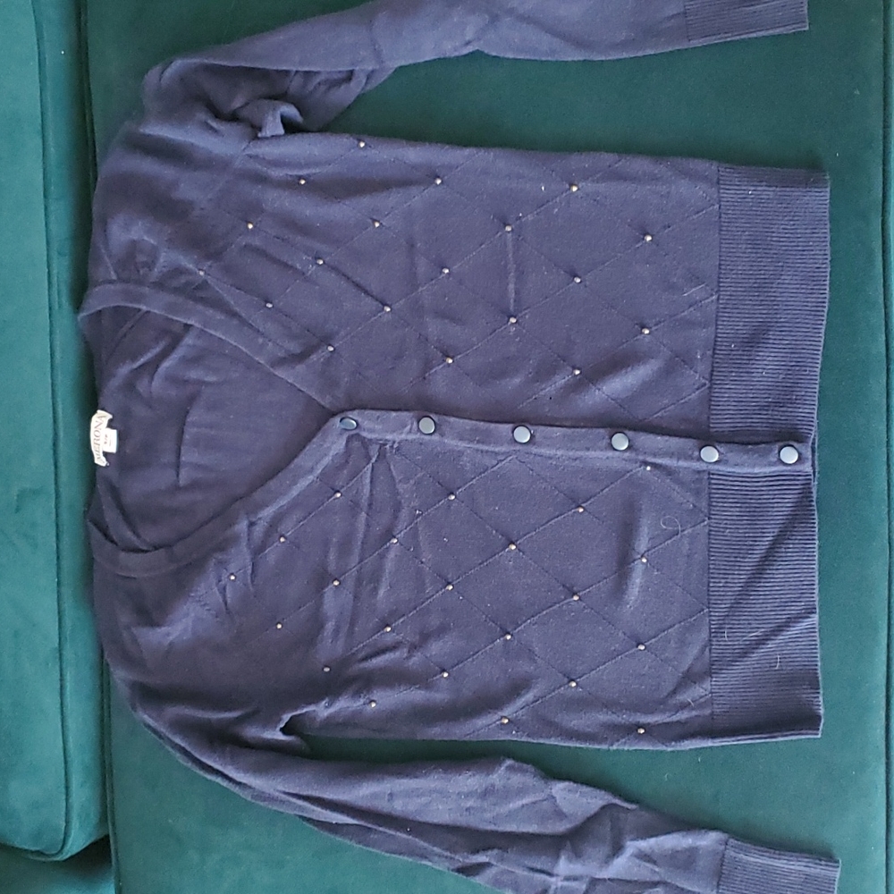 Merona navy cardigan